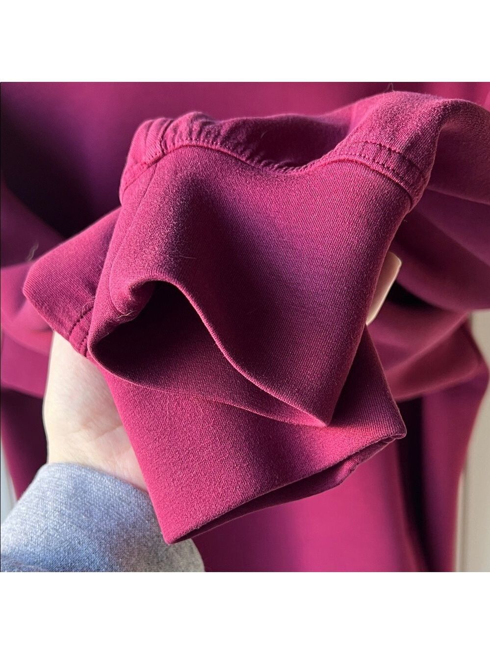 Lululemon Modal-Blend Turtleneck Tunic in Deep Luxe (Burgundy) - Picture 9 of 17